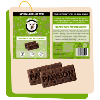 Pawbons Packaging and product for Pawbons